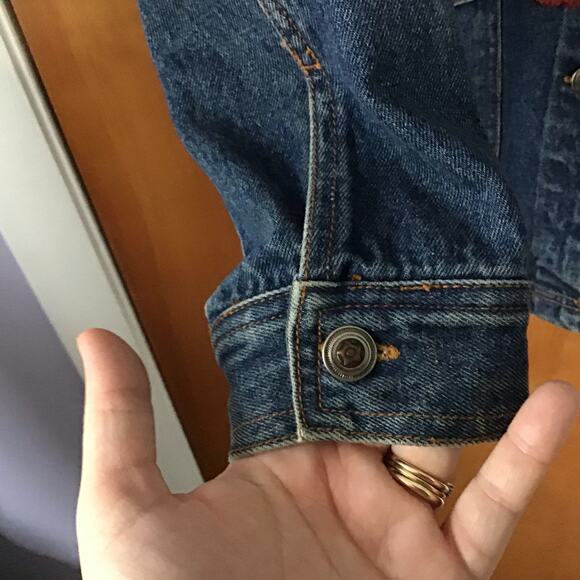 Vintage Haiks Barn Chore Country Jean Jacket Brown Corduroy Jacket Large - Picture 5 of 8